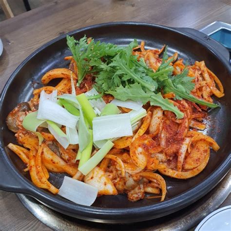 대전 관평동 맛집 공주칼국수 얼큰이칼국수 쭈꾸미볶음 네이버 블로그