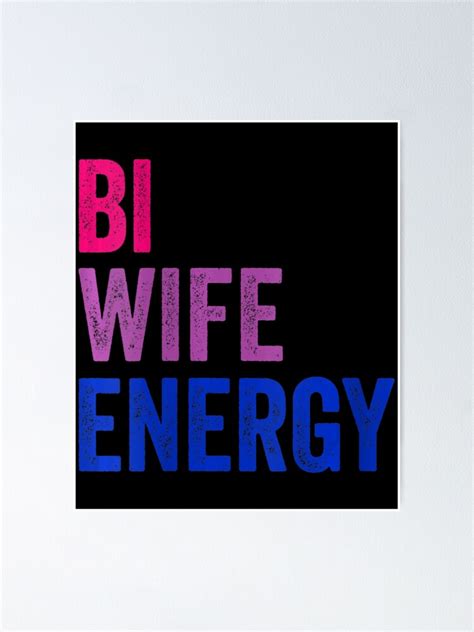 Womens Bi Wife Energy Bisexual Pride Flag Bisexuality Lgbtq V Neck