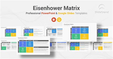 Eisenhower Matrix Powerpoint Template Designs Slidegrand