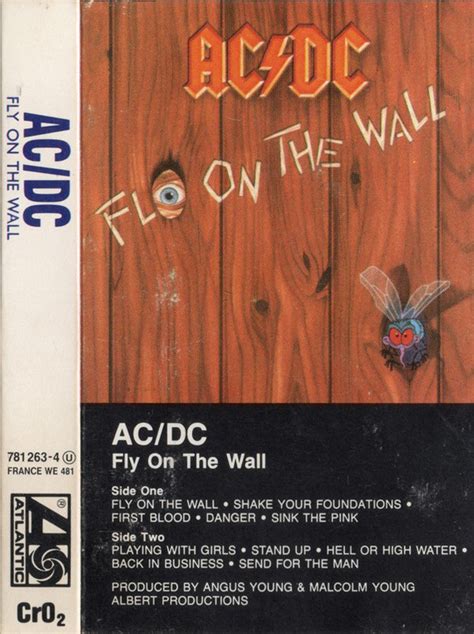 AC/DC - Fly On The Wall (1985, Cassette) | Discogs