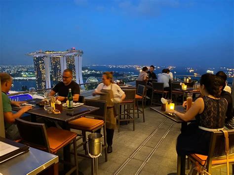 Best Alfresco Rooftop Restaurants In Singapore With Skyline Ocean Views