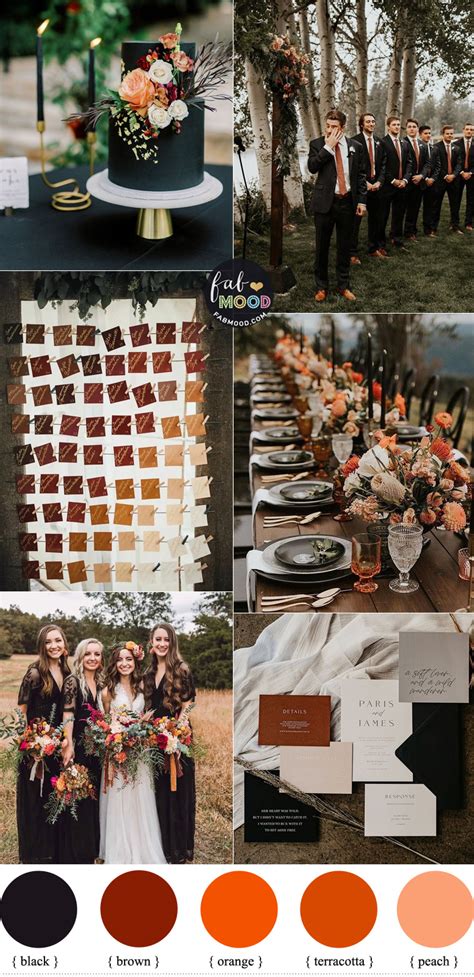 Autumn Wedding Colour 1 Fab Mood Wedding Colours Wedding Themes