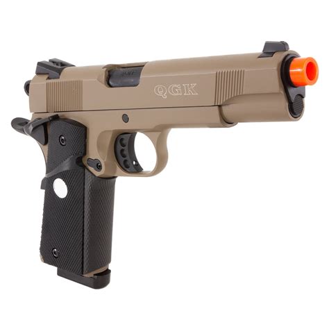 Pistola Airsoft A G S Gbb Green Gas M R Fullmetal Black Tan