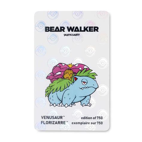 Pokémon Center Bear Walker Venusaur Skateboard Pokémon Center