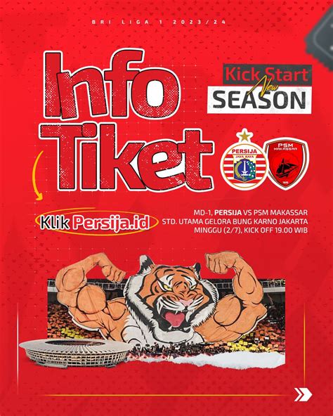 Persija Jakarta On Twitter Informasi Tiket Match Day Ke Bri Liga