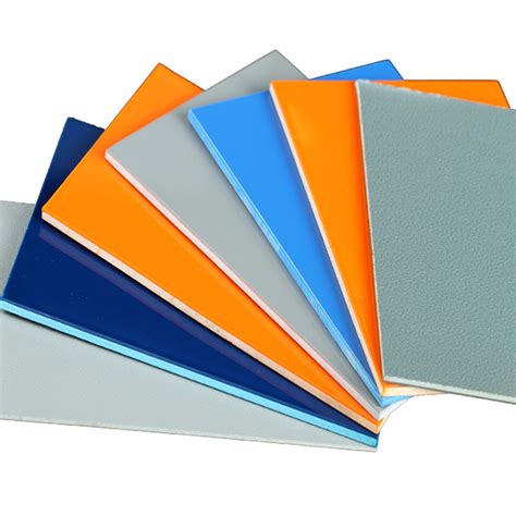 Vacuum Formed Plastic Board Color Hips Sheet Recyclable Hips Material