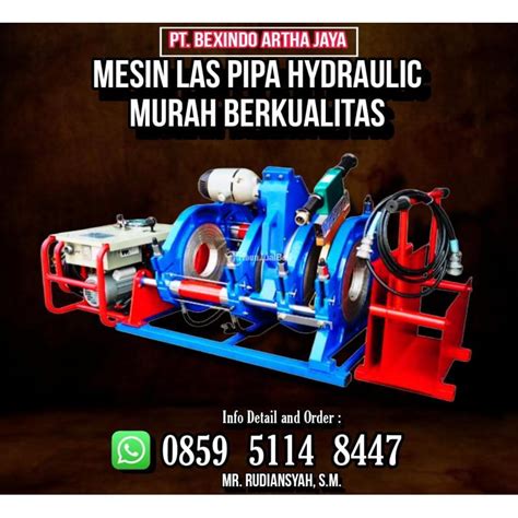 Mesin Las Pipa Hdpe Hydraulic Murah Shd Size Di Sdid Inch Di