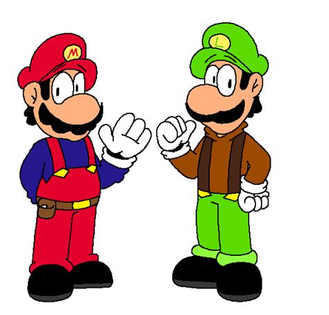 Mario And Luigi Redesign By Wilsonbros64 On Deviantart