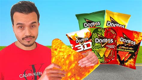 I Made The World S Largest Nachos Using Every Doritos Flavour Youtube