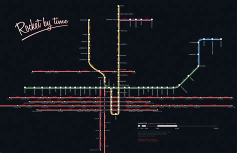 TTC Routes Mapped By The Time Between Stops