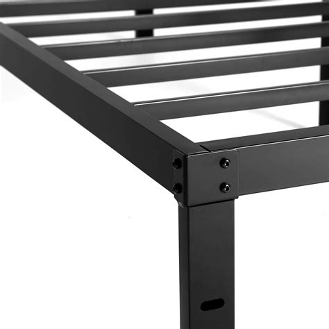 Noah Megatron 14 Inch Heavy Duty Queen Size Metal Platform Bed Frame No