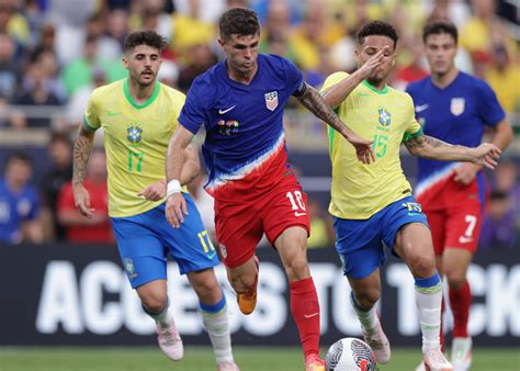 Brasil Y Estados Unidos Empataron 1x1 En último Amistoso Antes De La