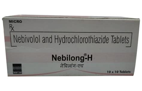 Nebilong H Nebivolol And Hydrochlorothiazide Tablets Prescription