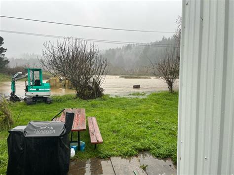 Updating Weather Alert Flood Warning Issued For Humboldt Bay Area