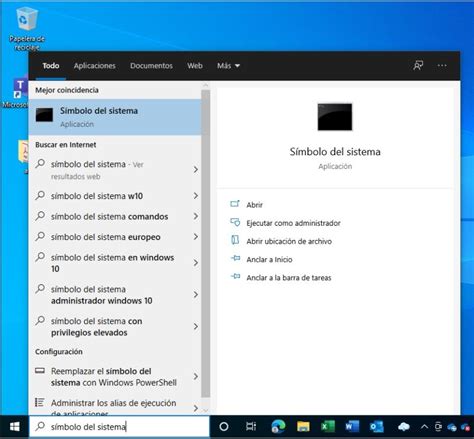 Cómo Abrir El Símbolo Del Sistema En Windows 10