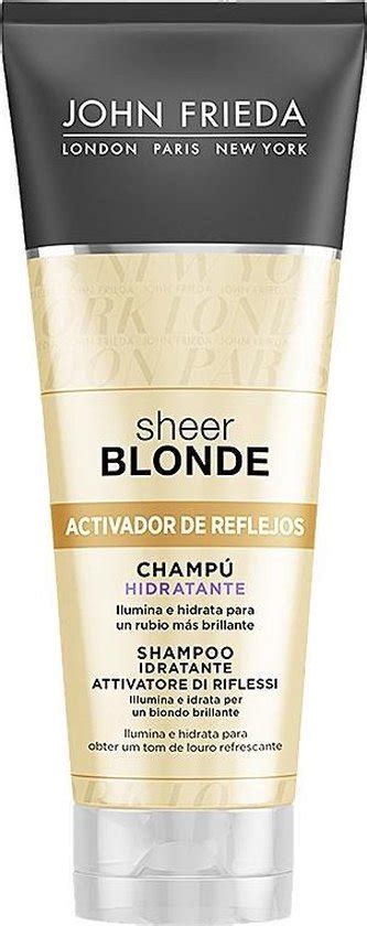 John Frieda Sheer Blonde Highlight Activating Brightening Shampoo