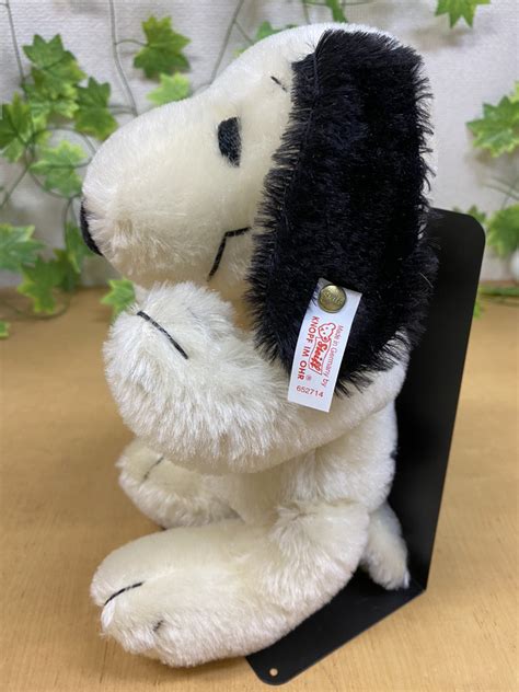 Yahooオークション 1542 02 Steiff Peanut Collection Snoopy シュ