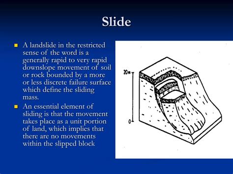 Ppt An Approach To The Classification Of Slope Movements Powerpoint