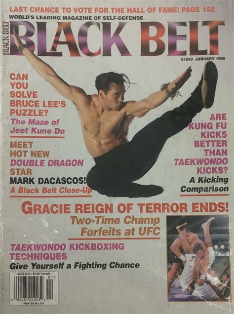 Black Belt Magazine Back Issues Year Archive