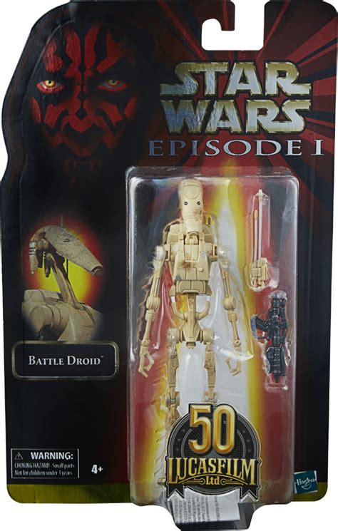 Battle Droid Action Figure Star Wars Black Series The Phantom Menace Atomic Empire