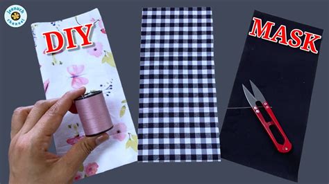 So Easy🔥🔥diy Face Mask Very Breathable Face Mask Face Mask Sewing Tutorial Máscara 3d