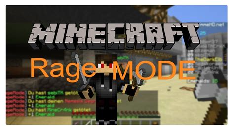 Minecraft Rage Mode Warum Kamen Keine Videos Mit Ton Youtube