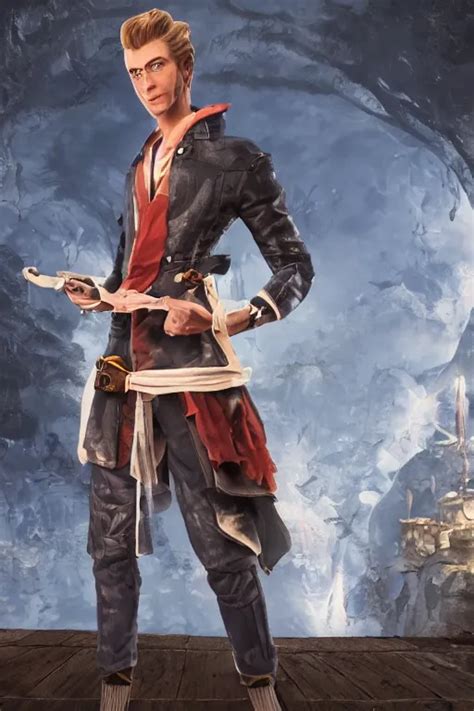 Screenshot Of Guybrush Threepwood In Final Fantasy Stable