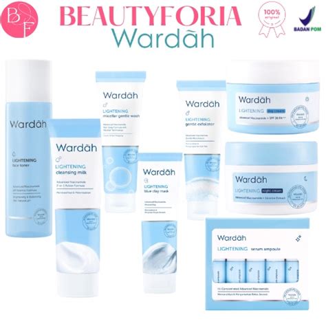 Jual Wardah Lightening Series 1 Set New Packaging Shopee Indonesia