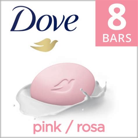 Dove Beauty Bar Soap for Soft Smooth Skin Pink Rosa Cleans ...