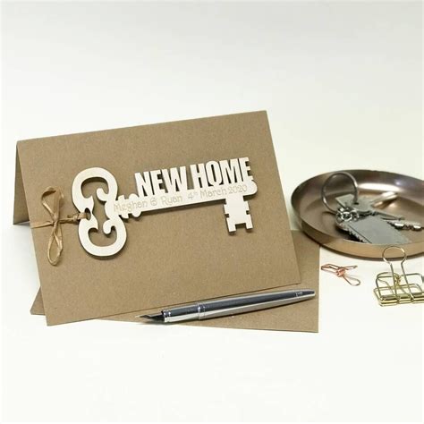 Personalised New Home Card By Hickory Dickory Designs New Home Cards