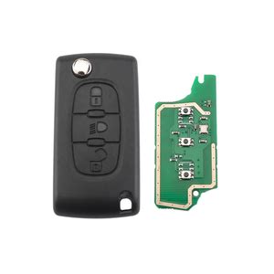 3 Buttons 433 MHZ CE0536 ID46 Chip VA2 Blade Flip Key Car Remote Smart