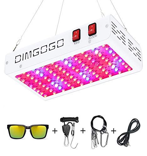 Dimgogo 1000w Triple Chips Full Spectrum Led Grow Lights Review