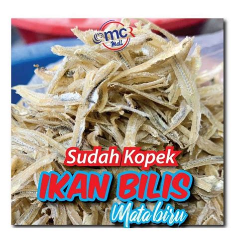 Ikan Bilis Mata Biru Sabahan Siap Kopek Shopee Malaysia