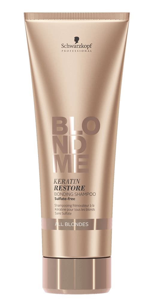 Schwarzkopf Professional BlondMe Keratin Restore Bonding Shampoo All