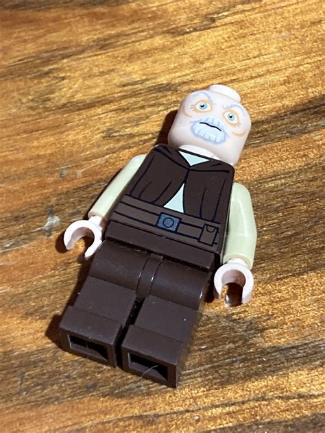 Lego Star Wars Ki Adi Mundi Jedi Master Minifigure Figure From Ebay