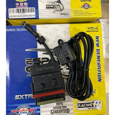 ESPADA HONDA RSX150 4MAP RACING ECU PNP JUST PLUG AND PLAY Shopee