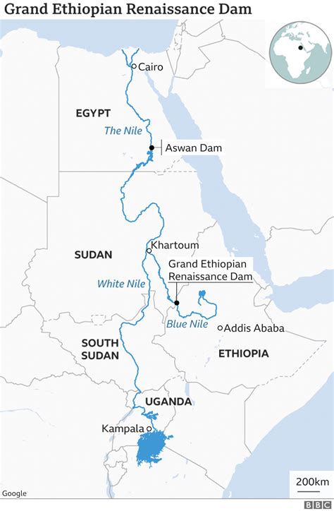 Why Is Egypt Worried About Ethiopias Dam On The Nile Bbc News