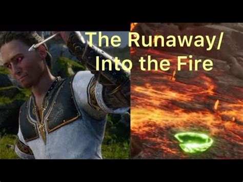 God of War Ragnarök The runaway into the fire YouTube