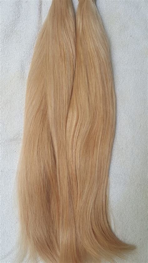 Cabelo Humano Mega Hair Loiro Claro Liso De Cm Gramas