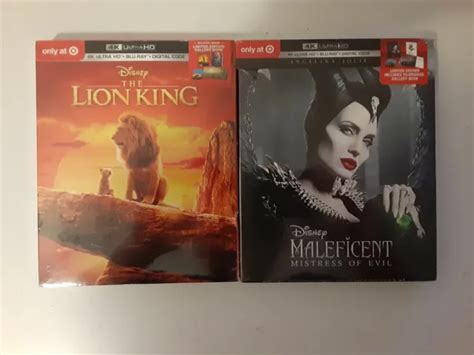 The Lion King Maleficent Mistress Of Evil K Blu Ray Digital Lot D Eur