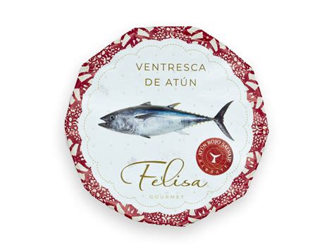 Ventresca De At N Rojo En Aceite Felisa Gourmet Lata G Productos