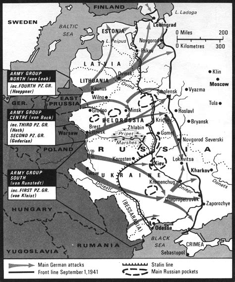 Карта барбаросса 1941
