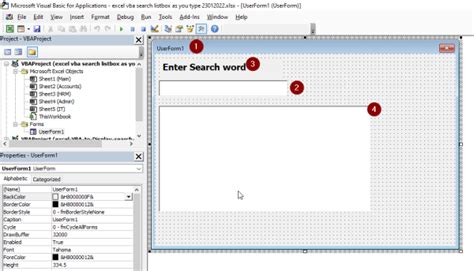 Excel VBA Listbox Search As You Type From All Sheets Excelhub