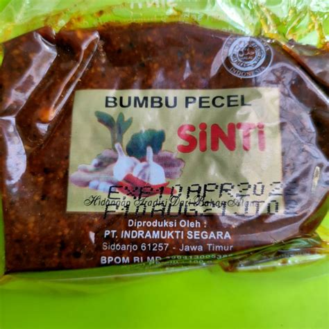 Jual Sambal Pecel Sinti Shopee Indonesia