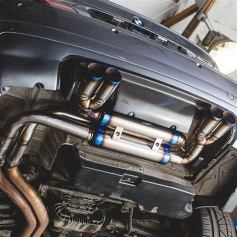 VR Performance 2000 2006 BMW M3 E46 Titanium Exhaust System German