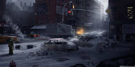 K Fantastic World Apocalypse Winter Snow Hd Wallpaper Rare Gallery