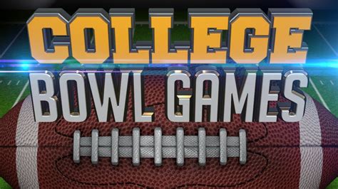 All You Need To Know College Bowl Games