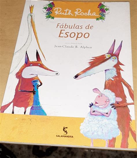 Livro F Bulas De Esopo Item Infantil Salamandra Usado Enjoei