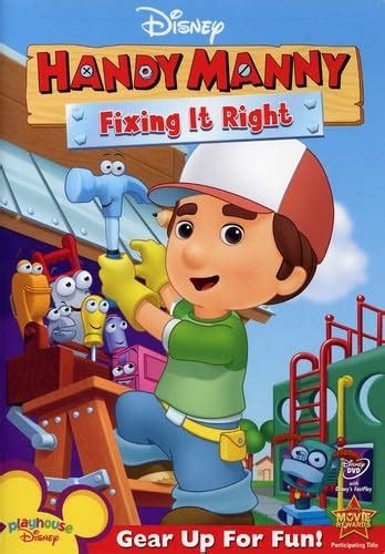 Handy Manny Fixing It Right 2008 Dvd Angry Grandpas Media Library