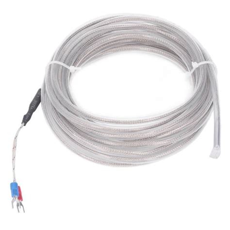 Tmishion Sonde Thermocouple K Type R Sistant Haute Temp Rature Durable